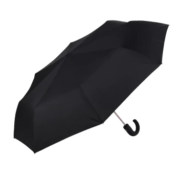 J Saplı Tam Otomatik Şemsiye (Siyah)