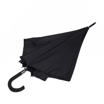 Kare Fiber Baston Şemsiye (Siyah)